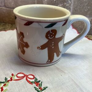Starbucks Barista Hartstone Handpainted Gingerbread Mug